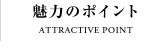 魅力のポイント